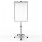 Flipchart tábla mobil 70x100cm, mágneses alukeretes görgős gurítható Evo
