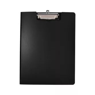 Felírótábla fedeles extra merev A4, PP Bluering® fekete
