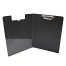 Felírótábla fedeles extra merev A4, PP Bluering® fekete