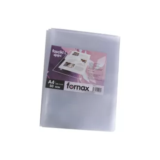   Genotherm 'L' A4, 100 micron víztiszta, felül-oldalt nyitható, 50 db/csomag, Fornax