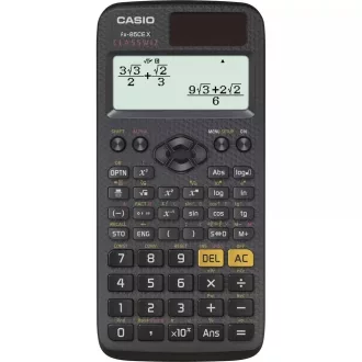   Számológép tudományos 379 funkciós Casio FX 85 CE X fekete