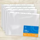 Genotherm lefűzhető, A3, 80 micron álló, narancsos Bluering® 20 db/csomag,