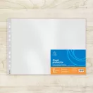 Genotherm lefűzhető, A3, 80 micron fekvő, narancsos Bluering® 20 db/csomag,