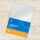 Genotherm 'L' A4, 180 micron víztiszta Bluering® 25 db/csomag,