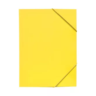   Gumis mappa A4, 300g. karton sarok gumírozással Bluering®, sárga