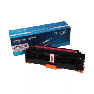  Utángyártott Hp CC533A/CE413A/CF383A/Canon crg718 toner magenta ORINK