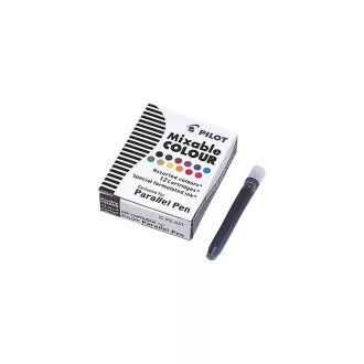   Töltőtoll tintapatron Pilot Parallel Pen 12 db/doboz, 12 klf. szín