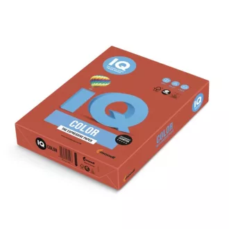   Másolópapír, színes, A4, 80g. IQ CO44 500ív/csomag, intenzív korall piros
