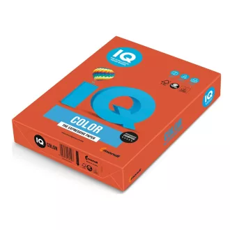   Másolópapír, színes, A4, 80g. IQ ZR09 500ív/csomag, intenzív téglavörös