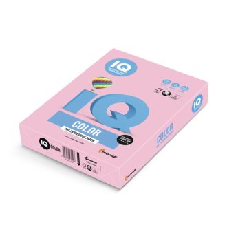   Másolópapír, színes, A4, 80g. IQ OPI74 500ív/csomag, pasztell flamingo rózsaszín
