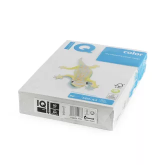   Másolópapír, színes, A4, 80g. IQ GR21 500ív/csomag, trend szürke