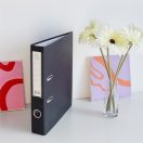 Iratrendező A4, 5cm, Bluering® fekete