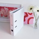 Iratrendező A4, 5cm,lapraszerelt, Bluering® Smart fehér