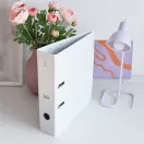 Iratrendező A4, 7,5cm,lapraszerelt, Bluering® Smart fehér