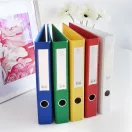 Iratrendező A4, 5cm, két oldalt PP borítás,lapraszerelt, Bluering® Premium fehér