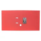 Iratrendező A4, 5cm, két oldalt PP borítás,lapraszerelt, Bluering® Premium piros