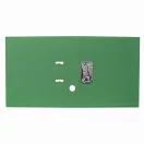 Iratrendező A4, 5cm, két oldalt PP borítás,lapraszerelt, Bluering® Premium zöld