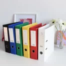 Iratrendező A4, 7,5cm, két oldalt PP borítás,lapraszerelt, Bluering® Premium zöld