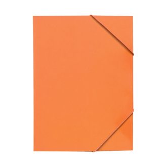   Gumis mappa A4, 300g. karton sarok gumírozással Bluering®, narancs