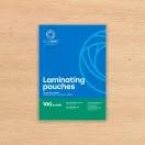 Lamináló fólia A5, 154x216mm, 100 micron 100 db/doboz, Bluering®