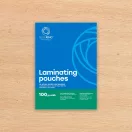 Lamináló fólia A5, 80 micron öntapadó hátlappal 100 db/doboz, Bluering®,