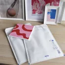 Légpárnás tasak 18/H szilikon külső méret 290x370mm, belső méret 270x360mm, Bluering® fehér