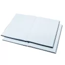 Beírókönyv A4, 200lap fekete PVC borító, Bluering® kockás