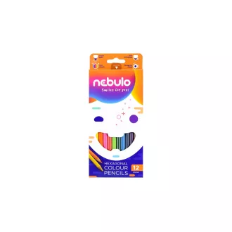 Színes ceruza készlet, Nebulo 12 klf. szín