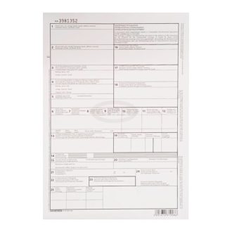   CMR nemzetközi fuvarlevél A4, 4lapos garnitúra B. CMR/4 Bluering®