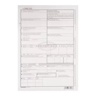   CMR nemzetközi fuvarlevél A4, 4lapos garnitúra B. CMR/4 Bluering®