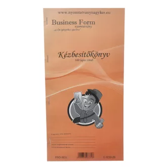 Kézbesítő könyv 100lapos 130x297mm, C.5230-29