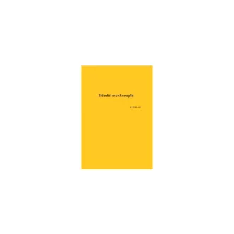   Előadói munkanapló A4, álló 20lapos füzet C.5230-315 Bluering®