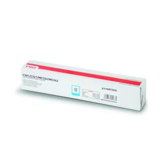 Oki C301/321/MC332/342 toner cyan ORIGINAL