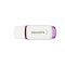 Pendrive 64Gb. USB 2.0 Philips Snow Edition fehér-lila