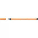 Rostirón, filctoll 1mm, M STABILO Pen 68 neon narancssárga