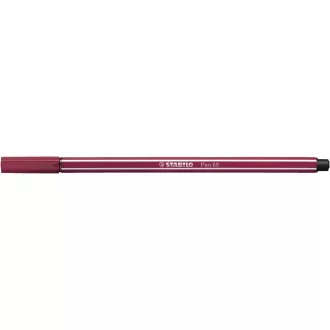 Rostirón, filctoll 1mm, M STABILO Pen 68 bordó