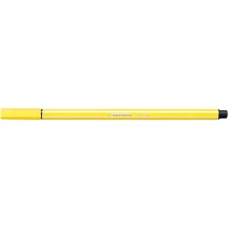 Rostirón, filctoll 1mm, M STABILO Pen 68 citromsárga