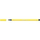 Rostirón, filctoll 1mm, M STABILO Pen 68 citromsárga