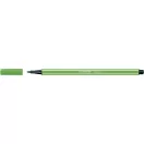 Rostirón, filctoll 1mm, M STABILO Pen 68 világoszöld
