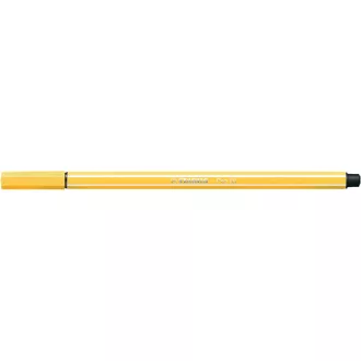 Rostirón, filctoll 1mm, M STABILO Pen 68 sárga