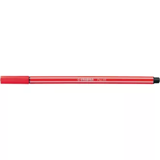 Rostirón, filctoll 1mm, M STABILO Pen 68 kármin piros