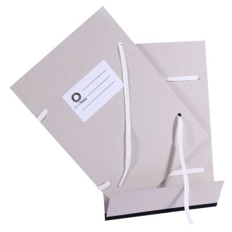   Szalagos irományfedél A4, hajtókás, klapnis 1050g. 80cm-es szalaggal Bluering®