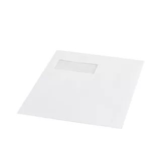   Boríték TC/4 szilikonos bélésnyomott bal ablak 55x90 ablak oldalról 20mm felülről 57mm Bluering® fehér