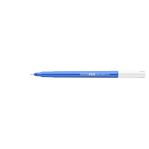 Rostirón, tűfilc vízbázisú, 0,5mm, kerek test, Tinten Pen Ico kék