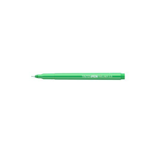 Rostirón, tűfilc vízbázisú, 0,5mm, kerek test, Tinten Pen Ico zöld