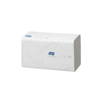   Kéztörlő 2 rétegű Z hajtogatású 250 lap/csomag 15 csomag/karton Soft Singlefold H3 Tork_290163 fehér