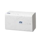 Kéztörlő 2 rétegű Z hajtogatású 250 lap/csomag 15 cs/karton toalettbe dobható Singlefold Tork_290190 fehér