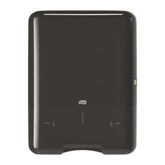   Adagoló Z és C hajtogatású kéztörlőkhöz műanyag Singlefold H3 Elevation Tork fekete_553008