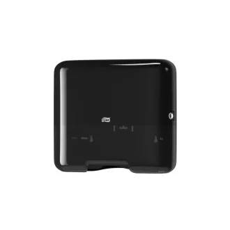   Adagoló hajtogatott kéztörlőhöz műanyag fali Elevation Singlefold Mini H3 Tork_553108 fekete