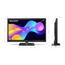 Sharp 24" 24EE3E HD Ready Smart LED TV